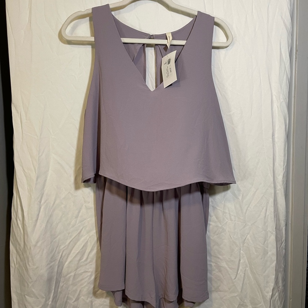 Lavender Tyche Romper